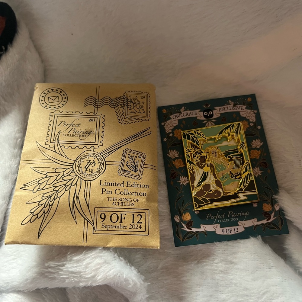 Perfect pairings pin- The Song of Achilles